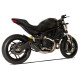 Echappement EVOXTREM noir bas HP Corse racing Ducati Monster 797